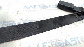 Rear center seat belt for Dodge Charger 11-18, black, dry-cleanable