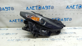 Right front headlight assembly Mazda 3 19-23 xenon, sand