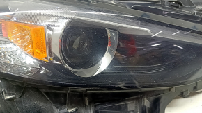 Right front headlight assembly Mazda 3 19-23 xenon, sand