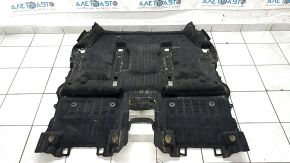 Jeep Grand Cherokee WL 21-25 black, long, dry-cleanable 2nd row floor covering