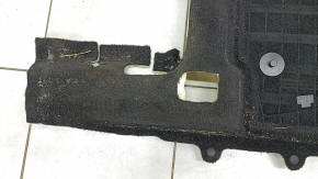 Front right floor covering for Jeep Grand Cherokee WL 21-25, black, dry-cleanable