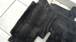Jeep Grand Cherokee WL 21-25 3rd row seat floor covering, black, long, dry-cleanable