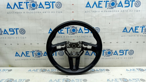 Mazda 3 19-24 black leather steering wheel, Japan-built, scratches