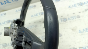 Mazda 3 19-24 black leather steering wheel, Japan-built, scratches