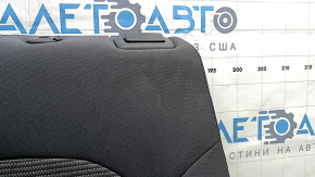 Rear seats, 2nd row, upper left, Kia Niro 17-22 HEV, PHEV, combined gray, cloth, needs cleaning, scratches, without headrest