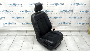 Jeep Grand Cherokee WL 21-23 passenger seat with airbag, manual, heated, black leather with perforation