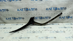 Left radiator grille molding for Mazda 3 19-24 4D chrome, sand