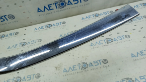 Right radiator grille molding for Mazda 3 19-24 4D chrome, sand