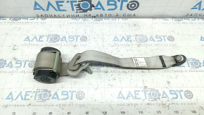 Rear center seat belt for Nissan Leaf 13-17, gray, dry-cleanable