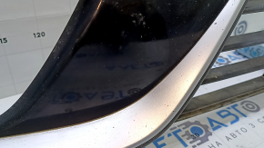 Lower grille of the front bumper of the Kia Niro 17-19 HEV, PHEV under fog lights and radar, sand