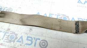 Rear center seat belt for Nissan Altima 13-18, beige, dry-cleanable