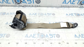 Rear center seat belt for Nissan Altima 13-18, beige, dry-cleanable