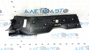 Jeep Grand Cherokee WL 21-25 black, long, scratched inner rear right door sill plate