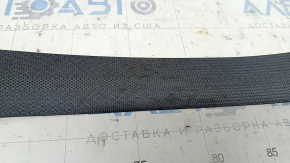 Seat belt rear center Nissan Sentra 13-18 black, water damage