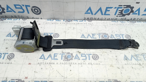 Seat belt rear center Nissan Versa 12-19 usa black