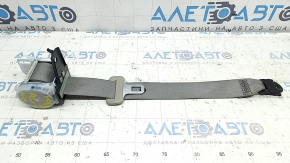 Rear center seat belt for Nissan Versa 12-19 USA, gray, dry cleanable