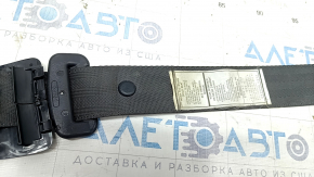 Rear center seat belt for Infiniti G25 G35 G37 4d 06-15, black, dry-cleanable