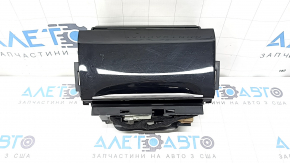 Jeep Grand Cherokee WL 21-25 center console pocket assembly, black gloss finish, wireless charging, scratches