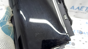 Jeep Grand Cherokee WL 21-25 center console pocket assembly, black gloss finish, wireless charging, scratches