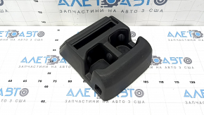 Jeep Grand Cherokee WL 21-25 long center console rear cup holders, black, scratches