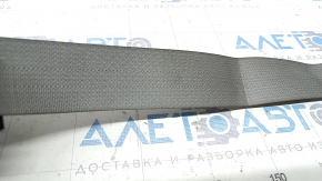 Rear left seat belt for Nissan Versa 12-19 USA, gray, dry cleanable