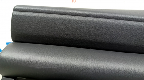 Door trim panel rear right Mazda 3 20-22 4d black leather, Japan built, armrest and insert black leather, with handle, scratches, bumps