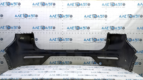 Kia Niro 17-19 HEV rear bumper, PHEV without parking sensors, blue, broken mountings