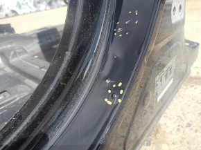 Left central body pillar of Hyundai Santa FE Sport 13-18 on the body, bumps, dent