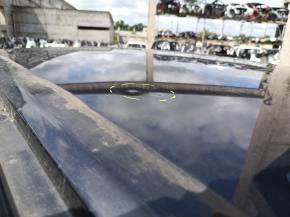Metal roof for Subaru Outback 1920s without sunroof, on body, bumpers