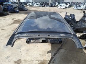 Metal roof for Subaru Outback 1920s without sunroof, on body, bumpers