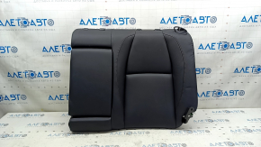 Left rear seat backrest for Mazda 3 19-21 4d, black leather, without headrests