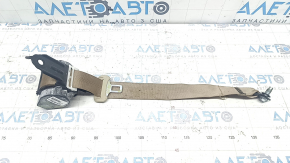 Rear left seat belt for Nissan Altima 13-18, beige, dry-cleanable
