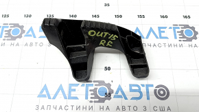 Rear bumper mount under the right light Subaru Outback 15-19 cracks in the mounts
