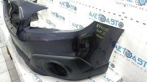 Subaru Outback 15-17 front bumper, graphite, dented, scratches, crack in mount, sand