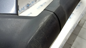 Subaru Outback 15-17 front bumper, graphite, dented, scratches, crack in mount, sand