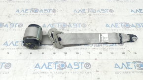 Rear right seat belt for Nissan Leaf 13-17, gray, dry-cleanable