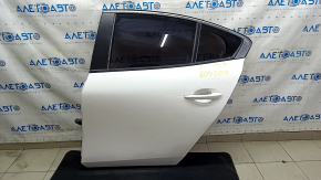 Rear left door assembly Mazda 3 19-24 4d white 25D, butt