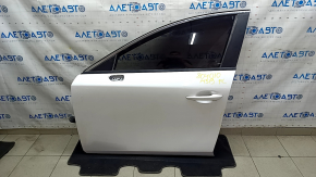 Front left door assembly Mazda 3 19-24 4d white 25D, dented