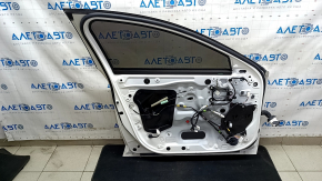 Front left door assembly Mazda 3 19-24 4d white 25D, dented