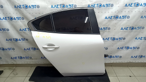 Mazda 3 19-24 4D rear right door assembly, white 25D, butt
