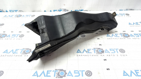 BMW X5 F15 14-18 front bumper air duct, left rear, cracks, missing fragment