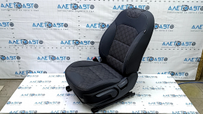 Driver's seat Kia Niro 17-22 HEV, PHEV without AIRBAG, combined gray, mechanical, without headrest, needs cleaning, scratches on the lining