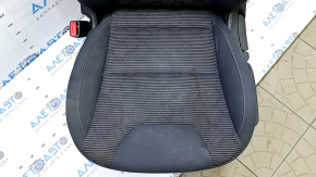 Driver's seat Kia Niro 17-22 HEV, PHEV without AIRBAG, combined gray, mechanical, without headrest, needs cleaning, scratches on the lining