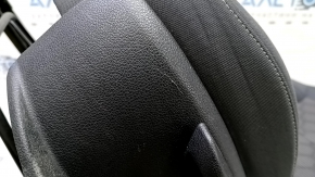 Driver's seat Kia Niro 17-22 HEV, PHEV without AIRBAG, combined gray, mechanical, without headrest, needs cleaning, scratches on the lining