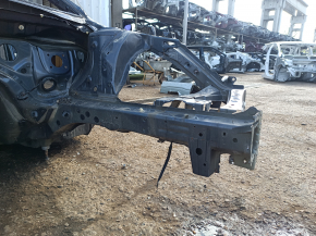 Subaru Outback 15-19 front left quarter panel on body, graphite