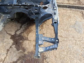 Subaru Outback 15-19 front left quarter panel on body, graphite
