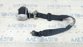 Right-hand 3rd row seat belt for Nissan Rogue 14-18 black