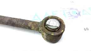 The rear left control arm of a Subaru Outback 15-19 is rusty, the bushing needs replacing.