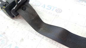 Rear right seat belt for Nissan Sentra 13-19, black, dry-cleanable