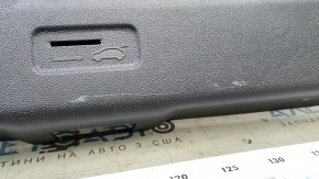 Kia Niro 17-22 black lower trunk trim, scratches